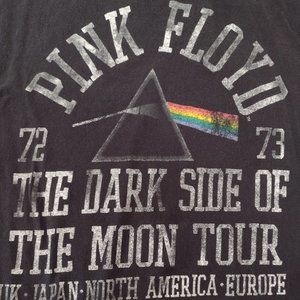 VINTAGE PINK FLOYD THE DARK SIDE OF THE MOON TOUR T-SHIRT